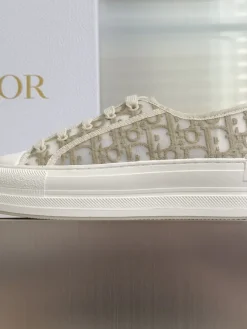 DIOR Sneakers & Trainers Canvas Lambskin EU35-41 B60202606030752119