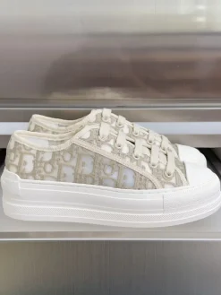 Alternative view of DIOR Sneakers & Trainers Canvas Lambskin EU35-41 B60202606030752119