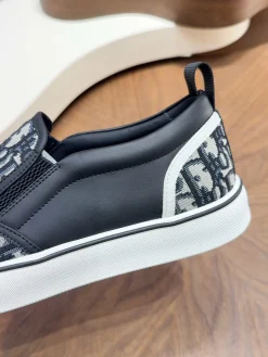 Alternative view of DIOR Sneakers & Trainers Canvas-Leather (Black-White) EU39-44 C00202606030784129