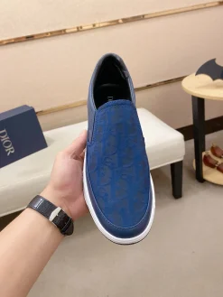 Alternative view of DIOR Sneakers & Trainers Canvas-Leather (Blue-White-Black) EU38-44 B0020260603079799