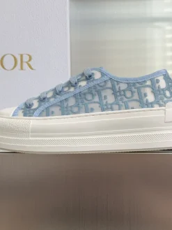 DIOR Sneakers & Trainers Canvas (White-Blue) EU35-41 B60202606030769119