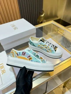 DIOR Sneakers & Trainers Canvas (White-Blue-Orange-Green-Black) EU35-41 B50202606030771119