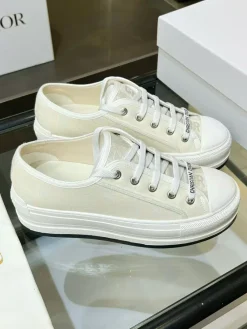 DIOR Sneakers & Trainers Canvas (White) EU35-39 B50202606030851119
