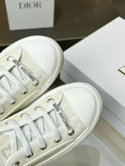 Alternative view of DIOR Sneakers & Trainers Canvas (White) EU35-39 B50202606030851119