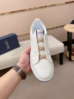 Alternative view of DIOR Sneakers & Trainers Leather (White-Black) EU38-44 B20202606030815109