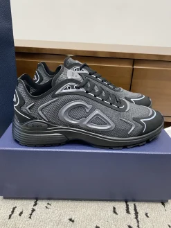 DIOR Sneakers & Trainers Mesh (Black-Grey) EU39-46 B71202606030856119