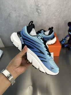 Alternative view of DIOR Sneakers & Trainers Mesh (Blue-Black-White) EU35-45 C50202606030839149