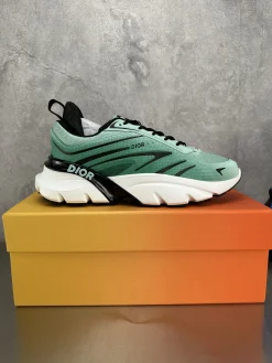 DIOR Sneakers & Trainers Mesh (Green-Black-White) EU35-45 C50202606030843149