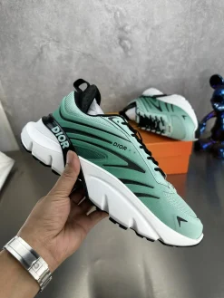 Alternative view of DIOR Sneakers & Trainers Mesh (Green-Black-White) EU35-45 C50202606030843149