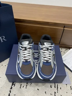 Alternative view of DIOR Sneakers & Trainers Mesh-Leather (Blue-Black-Grey-White-Brown) EU39-46 B71202606030858119