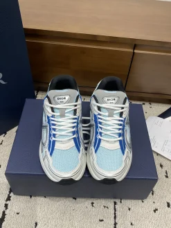 Alternative view of DIOR Sneakers & Trainers Mesh-Leather (White-Blue-Grey-Black) EU39-46 B71202606030831119