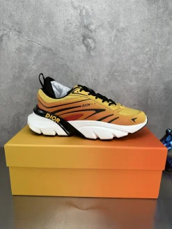 DIOR Sneakers & Trainers Mesh-Rubber (Orange-Black-White) EU35-45 C50202606030841149