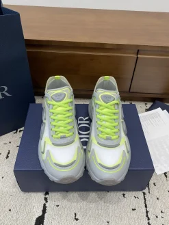 Alternative view of DIOR Sneakers & Trainers Mesh-Rubber (White-Grey-Neon Yellow) EU39-46 B71202606030836119