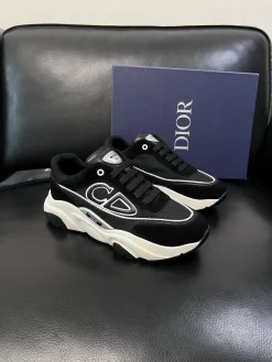 Alternative view of DIOR Sneakers & Trainers Mesh-Suede (Black-White) EU38-45 C80202606030869149