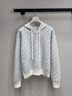 DIOR Sweaters & Knitwear Cashmere (White-Grey) S-M-L C30202606010797139