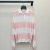 DIOR Sweaters & Knitwear Cotton (Pink-White) S-M-L C55202606011678149