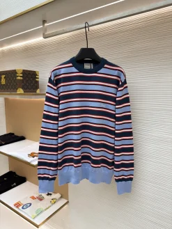 DIOR Sweaters & Knitwear Knit (Blue-Red-White-Black) S-XL B10202606131143109