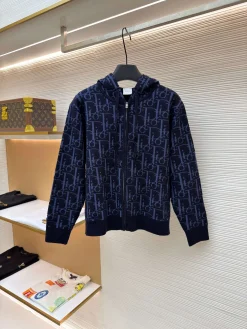 DIOR Sweaters & Knitwear Knit (Navy-Blue) S-XL C60202606131141159