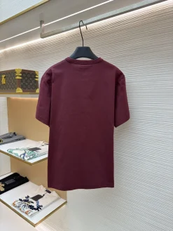 Alternative view of DIOR T-shirts & Vests Cotton (Burgundy) S-XL A1520260613078379