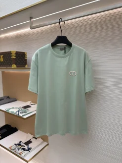 DIOR T-shirts & Vests Cotton (Light Green) XS-L A3020260613083689