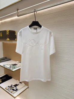 DIOR T-shirts & Vests Cotton (White) S-XL A1520260613078179