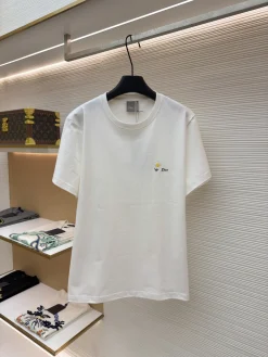 DIOR T-shirts & Vests Cotton (White) XS-L A3020260613061489