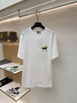 DIOR T-shirts & Vests Cotton (White) XS-L A3520260613078489