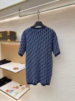 Alternative view of DIOR T-shirts & Vests Knit (Blue-Navy) S-XL B35202606130245119
