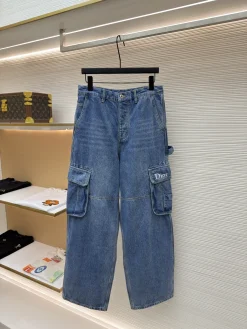 DIOR Trousers & Shorts Denim (Blue) 46-52 B80202606130799129