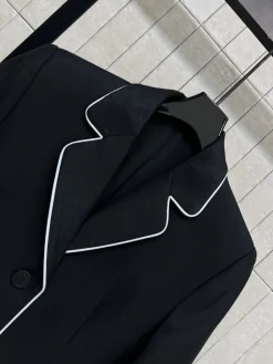 Alternative view of DOLCE & GABBANA Coats & Jackets Wool (Black-White) S-XL C45202606010346139