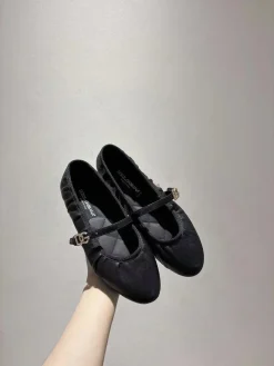 Alternative view of DOLCE & GABBANA Flats & Loafers Leather (Black) EU35-42 B80202606030893129
