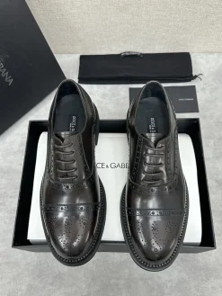 Alternative view of DOLCE & GABBANA Formal Shoes Leather (Dark Brown) EU39-44 D30202606030896169