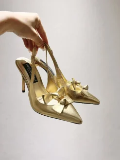 Alternative view of DOLCE & GABBANA Pumps & Heels Leather (Gold) EU35-42 B80202606030906129