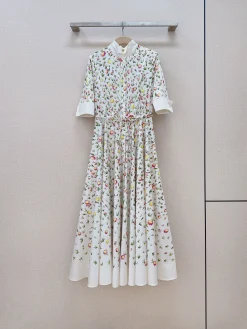 DOLCE & GABBANA Skirts & Dresses Cotton (White-Pink-Yellow-Green) S-XL C80202606010553149