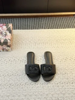 DOLCE & GABBANA Slides & Slippers Leather (Black) EU35-42 B80202606030924129