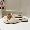 DOLCE & GABBANA Slides & Slippers Textile (Beige-Gold) EU35-42 B60202606030922119