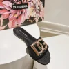 DOLCE & GABBANA Slides & Slippers Textile (Black-Gold) EU35-42 B60202606030914119
