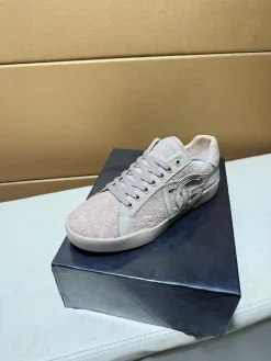 DOLCE & GABBANA Sneakers & Trainers Lace-Leather (Pink-Grey) EU36-46 B0020260603094099