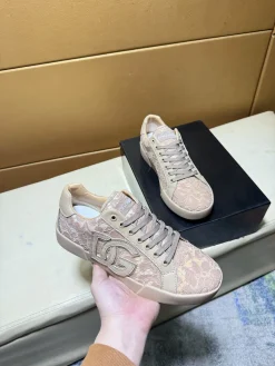 Alternative view of DOLCE & GABBANA Sneakers & Trainers Lace-Leather (Pink-Grey) EU36-46 B0020260603094099