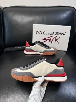 DOLCE & GABBANA Sneakers & Trainers Leather-Suede (White-Grey-Red-Black-Brown) EU38-45 C40202606030952139