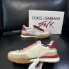 DOLCE & GABBANA Sneakers & Trainers Leather-Suede (White-Red-Brown) EU39-44 C40202606030937139