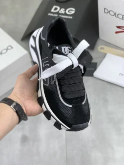 Alternative view of DOLCE & GABBANA Sneakers & Trainers Mesh-Suede (Black-White) EU35-46 B80202606030941129