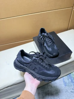 Alternative view of DOLCE & GABBANA Sneakers & Trainers Suede-Leather (Black) EU36-46 B70202606030949119