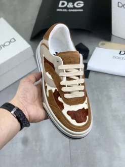 Alternative view of DOLCE & GABBANA Sneakers & Trainers Suede-Leather (Brown-White-Beige) EU38-46 B60202606030946119