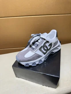 DOLCE & GABBANA Sneakers & Trainers Suede-Leather (White-Grey) EU36-46 B70202606030953119