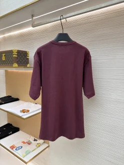 Alternative view of DOLCE & GABBANA T-shirts & Vests Cotton (Burgundy) 44-50 A1520260613102279