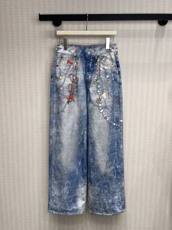 FEAR OF GOD Trousers & Shorts Denim (Blue-Pink) S-M-L B35202606011524109