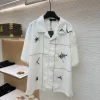 FENDI Shirts & Polos Linen (White-Blue-Red) S-XL B70202606130175129