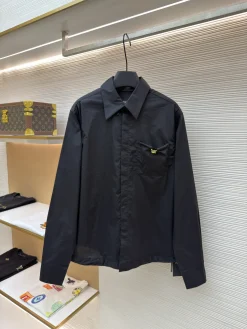 FENDI Shirts & Polos Nylon (Black) S-XL A8020260613086099