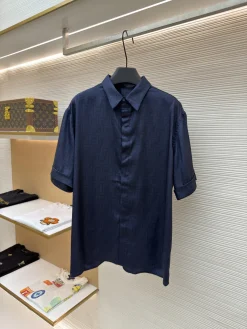 FENDI Shirts & Polos Silk (Navy) 38-41 B00202606130351109